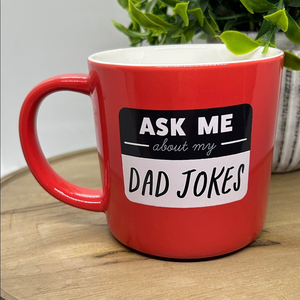 Parker Lane ASK ME about my DAD JOKES COFFEE MUG TEA CUP MUG  NWOT